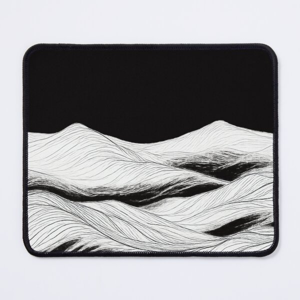 Item preview, Silent Horizon | Minimalist Abstract Line Landscape | Modern Scandinavian Wall Art | Premium Flowing Line Design designed and sold by rigelcreation.