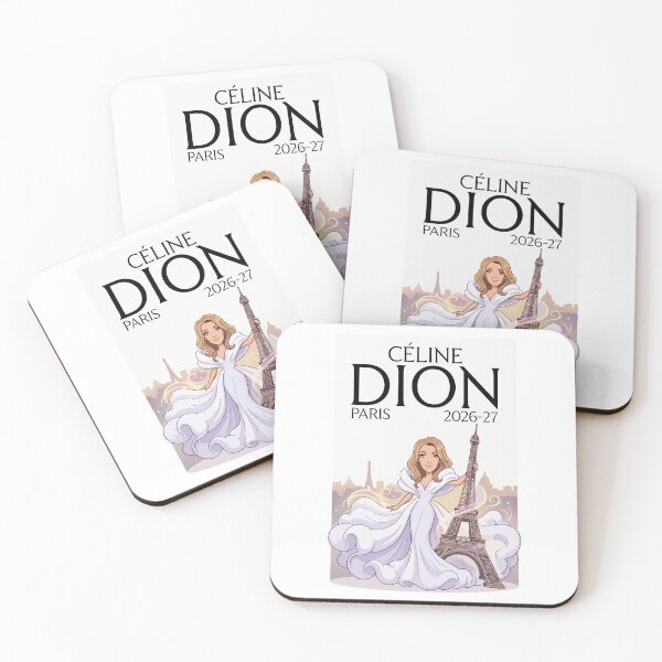 Item preview, Celine Dion París 2026 2027 Versión de dibujos animados designed and sold by tigrootiger.