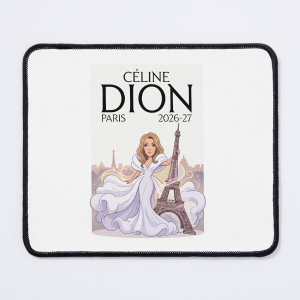 Item preview, Celine Dion Paris 2026 2027 Cartoon version designed and sold by tigrootiger.