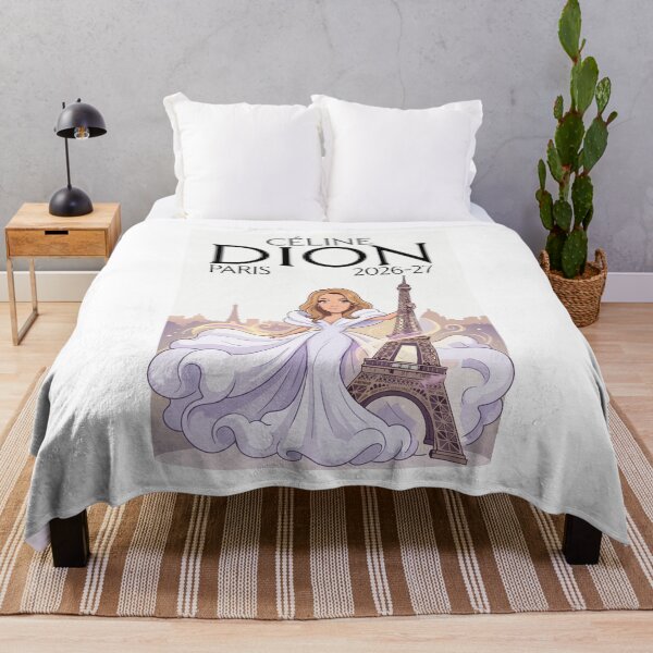 Item preview, Celine Dion Paris 2026 2027 Cartoon version designed and sold by tigrootiger.