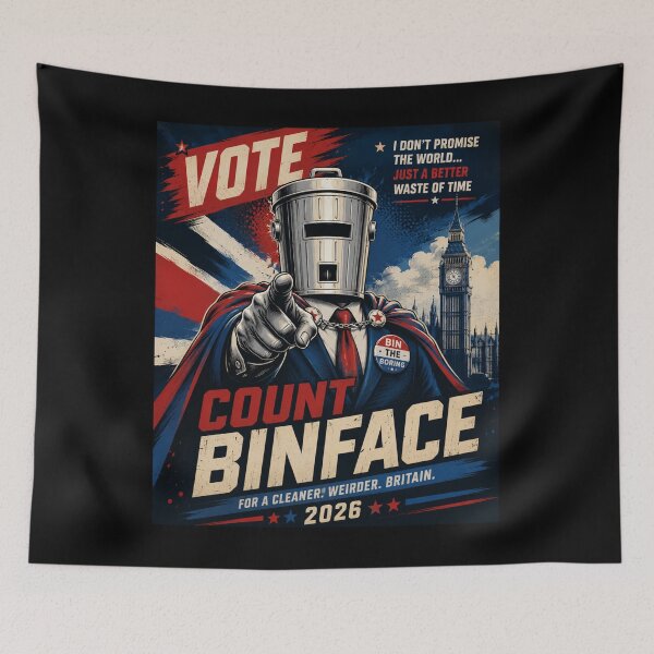 Item preview, Count Binface designed and sold by bmfkfk.