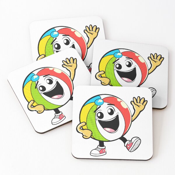 Item preview, Cute Summer Beach Ball Sticker designed and sold by ben.comictell.