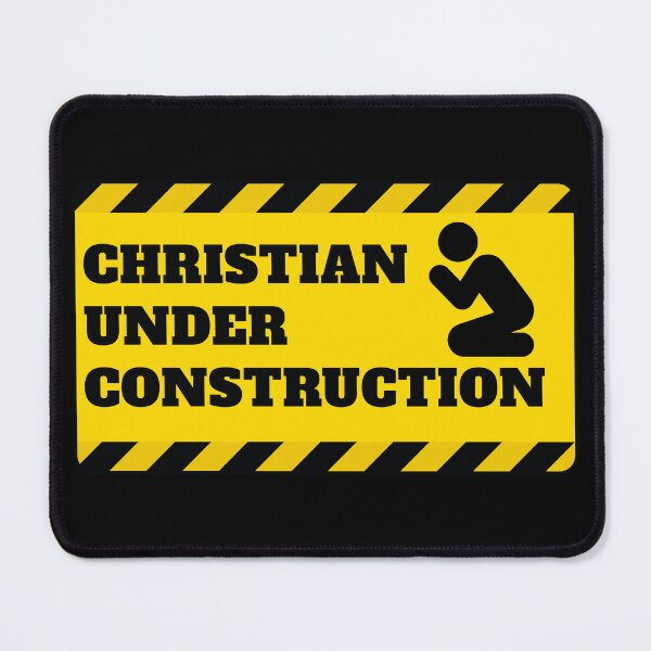 Item preview, Christian Under Construction – Growing in Christ Faith Design designed and sold by MoriaStore.