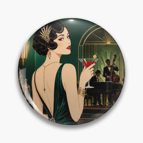 Item preview, Elegant Jazz Bar Scene #3 designed and sold by Andy Gambino Art.