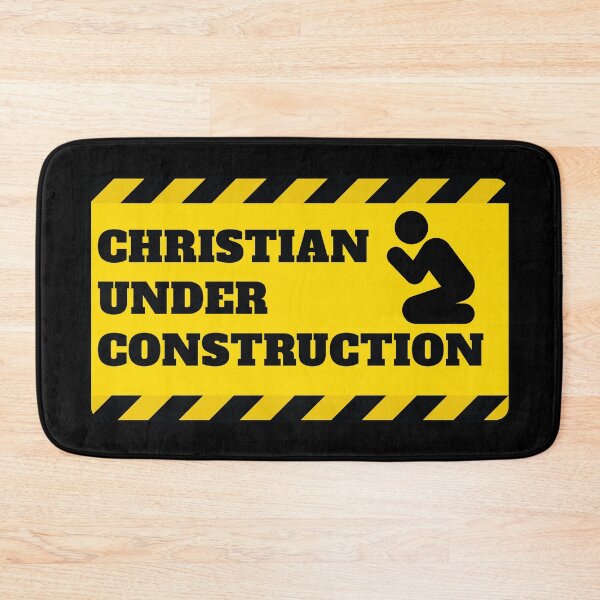 Item preview, Christian Under Construction – Growing in Christ Faith Design designed and sold by MoriaStore.