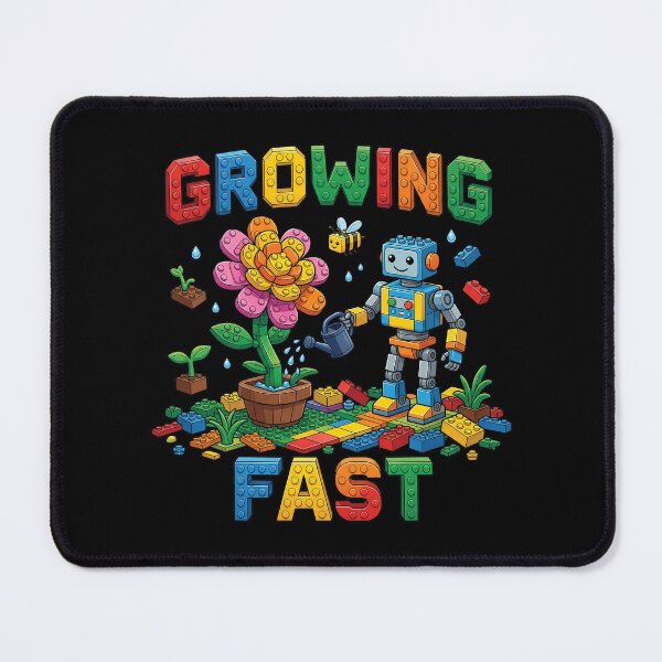 Item preview, Growing Fast Robot Watering Brick Flower Cute Gardening designed and sold by Krasnovaovaova.