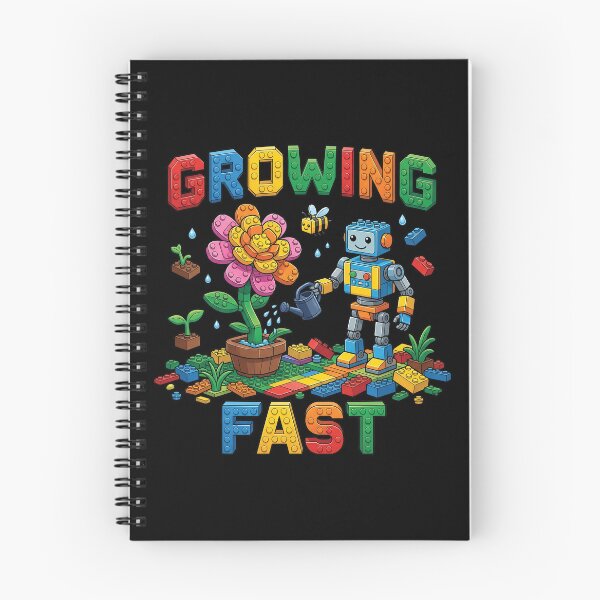 Item preview, Growing Fast Robot Watering Brick Flower Cute Gardening designed and sold by Krasnovaovaova.