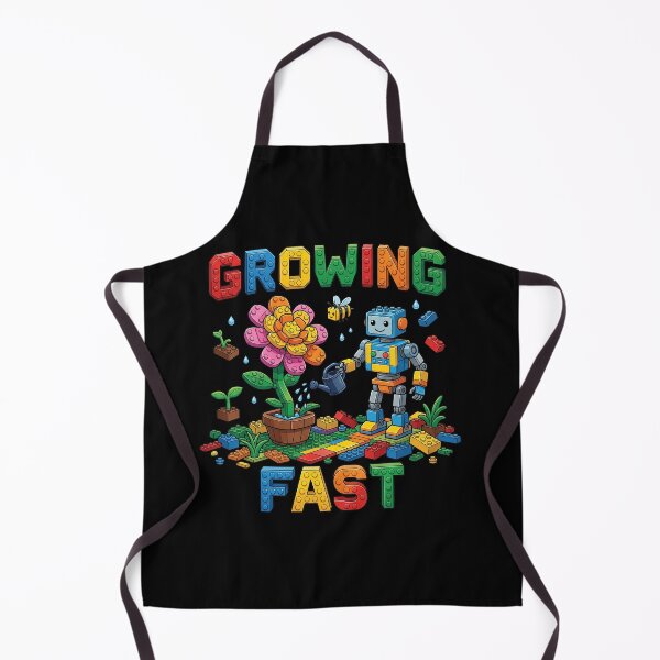 Item preview, Growing Fast Robot Watering Brick Flower Cute Gardening designed and sold by Krasnovaovaova.