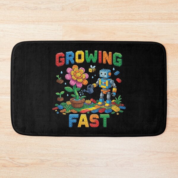 Item preview, Growing Fast Robot Watering Brick Flower Cute Gardening designed and sold by Krasnovaovaova.