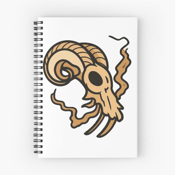 Item preview, Gothic Ram Skull Tattoo - Classic Vector Edition designed and sold by Ideniquo.