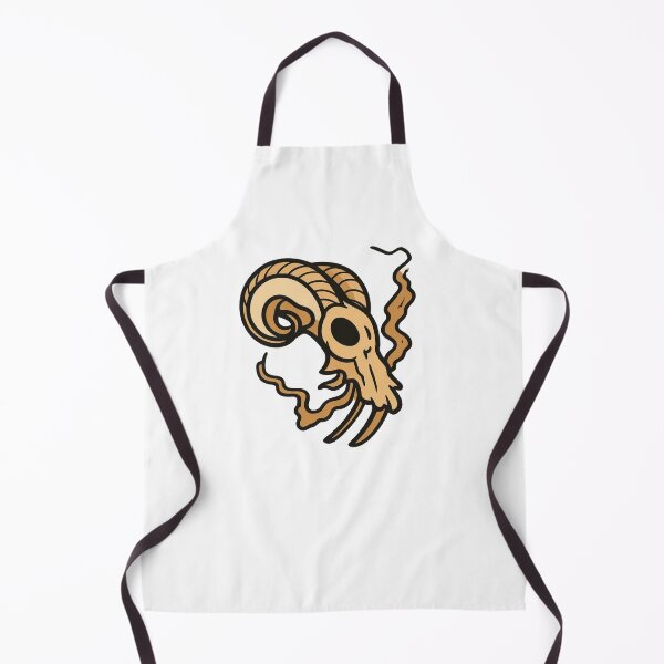 Item preview, Gothic Ram Skull Tattoo - Classic Vector Edition designed and sold by Ideniquo.