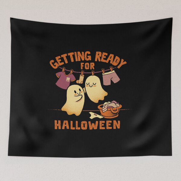 Item preview, Getting Ready For Halloween designed and sold by World Domination For Cats ®.