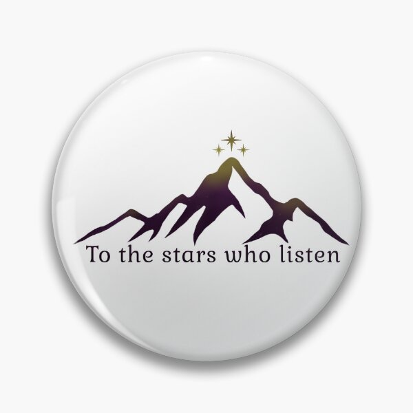 Item preview, A las estrellas que escuchan - ACOTAR designed and sold by letizzart designs.