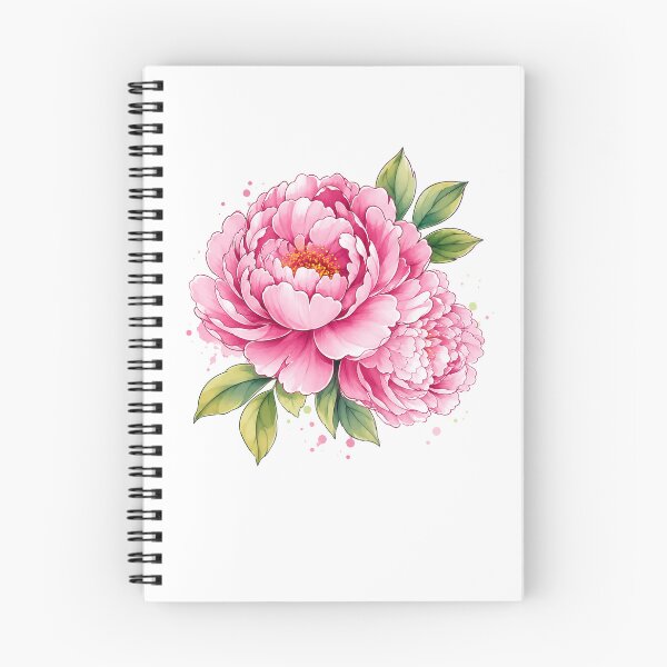 Item preview, Pink Peony Watercolor Floral Blossom Botanical designed and sold by Moizento.