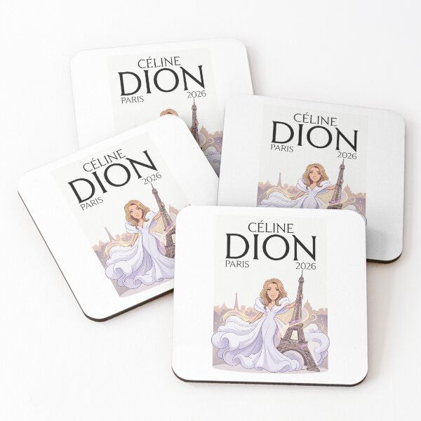 Item preview, Celine Dion Paris 2026 Cartoon version designed and sold by tigrootiger.