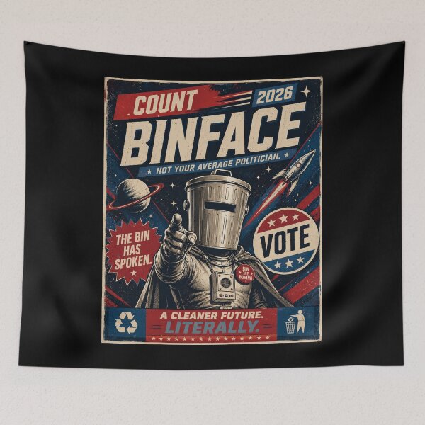 Item preview, Count Binface designed and sold by bmfkfk.