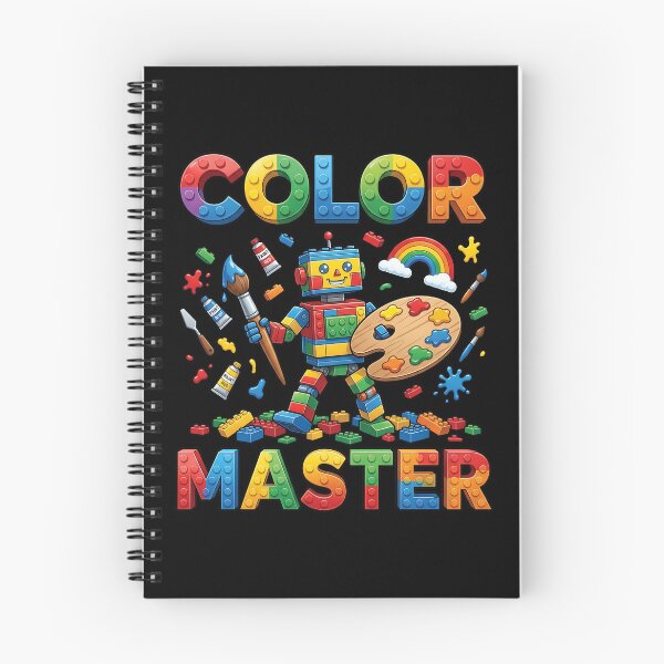 Item preview, Color Master Artist Robot Cute Back To School Brick designed and sold by Krasnovaovaova.