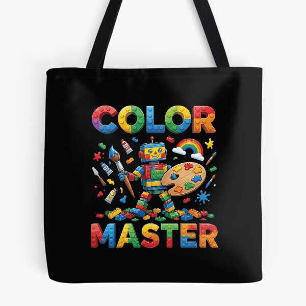 Item preview, Color Master Artist Robot Cute Back To School Brick designed and sold by Krasnovaovaova.
