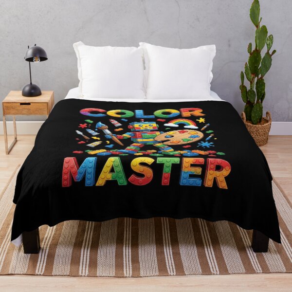 Item preview, Color Master Artist Robot Cute Back To School Brick designed and sold by Krasnovaovaova.