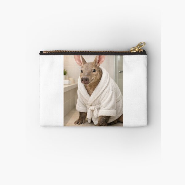 Item preview, Cozy Bathrobe Aardvark designed and sold by Sillytoe.