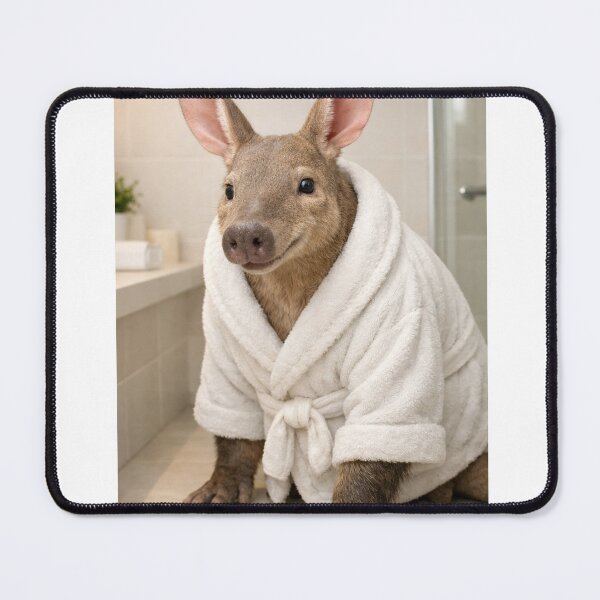 Item preview, Cozy Bathrobe Aardvark designed and sold by Sillytoe.