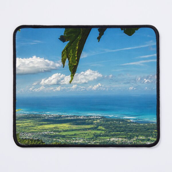 Item preview, Awesome view of the Atlantic - from the Three Peaks Mountains over 3,000 feet - El Yunque Rainforest PR designed and sold by www.elyunqueprints.store.
