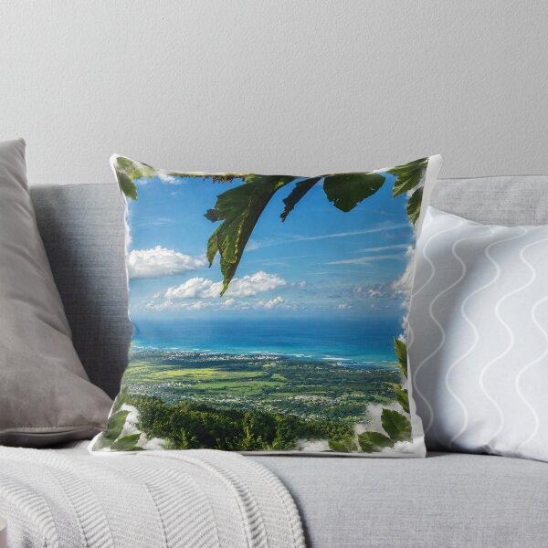 Item preview, Awesome view of the Atlantic - from the Three Peaks Mountains over 3,000 feet - El Yunque Rainforest PR designed and sold by www.elyunqueprints.store.