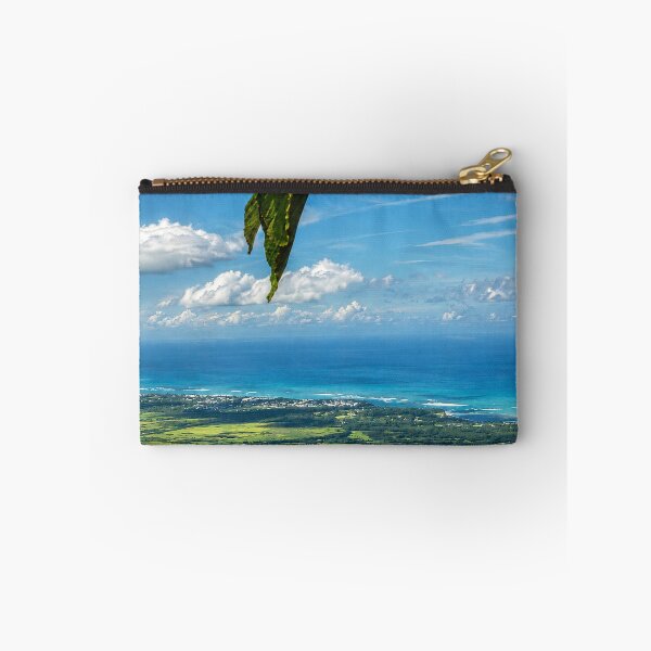 Item preview, Awesome view of the Atlantic - from the Three Peaks Mountains over 3,000 feet - El Yunque Rainforest PR designed and sold by www.elyunqueprints.store.