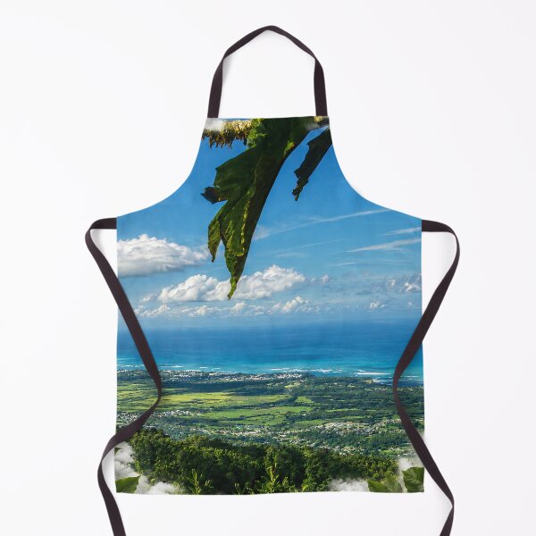 Item preview, Awesome view of the Atlantic - from the Three Peaks Mountains over 3,000 feet - El Yunque Rainforest PR designed and sold by www.elyunqueprints.store.