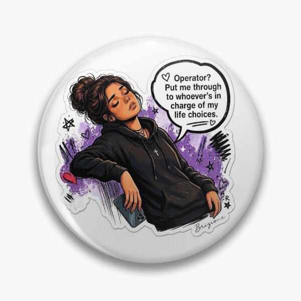 Item preview, Life Choices Complaint Funny Sticker designed and sold by Brizione88.