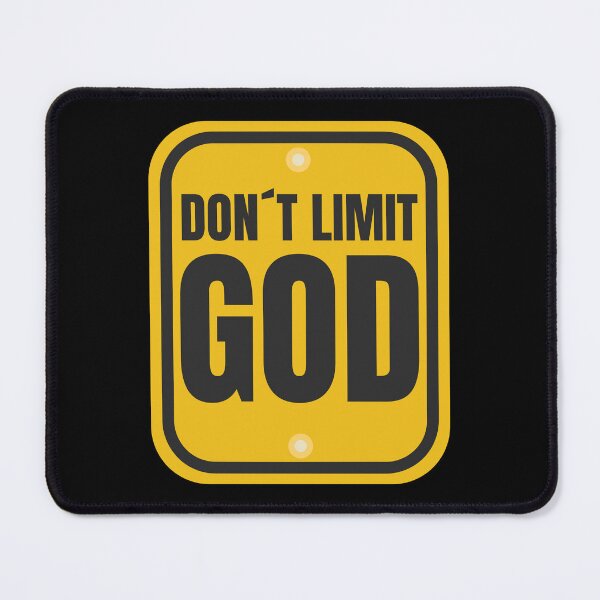Item preview, Don’t Limit God – Christian Faith Encouragement Design designed and sold by MoriaStore.