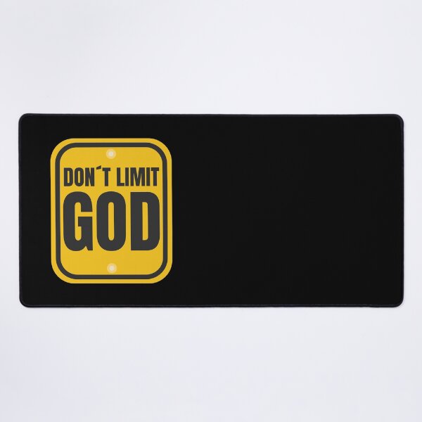 Item preview, Don’t Limit God – Christian Faith Encouragement Design designed and sold by MoriaStore.