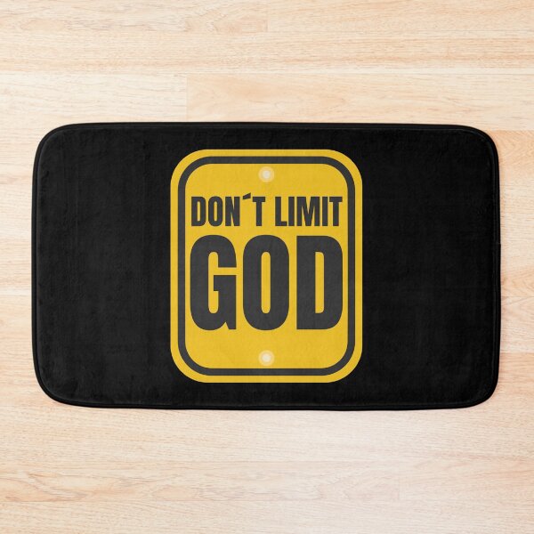 Item preview, Don’t Limit God – Christian Faith Encouragement Design designed and sold by MoriaStore.