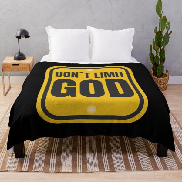 Item preview, Don’t Limit God – Christian Faith Encouragement Design designed and sold by MoriaStore.