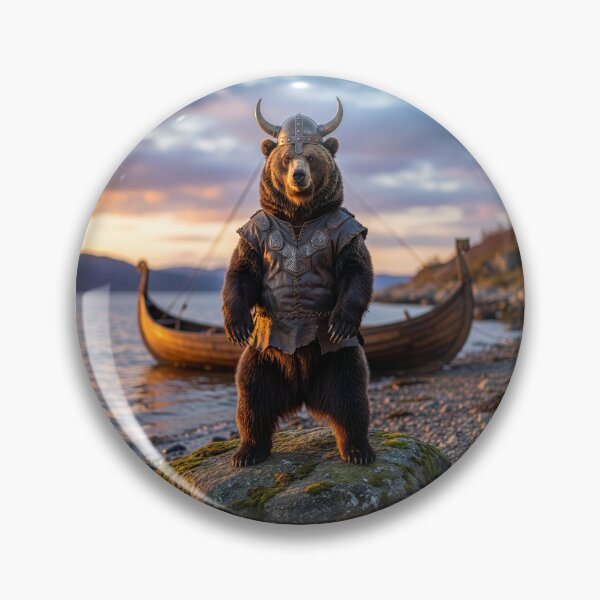 Item preview, Grizzly Bear Viking  designed and sold by Tridentulus.