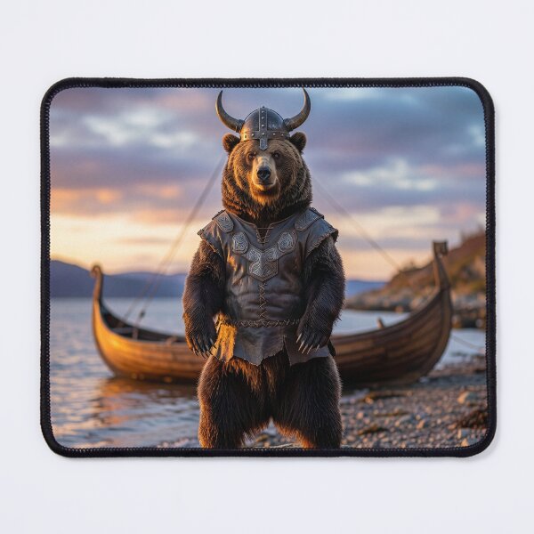Item preview, Grizzly Bear Viking designed and sold by Tridentulus.