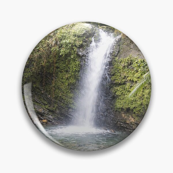 Item preview, In Awe at El Yunque Rainforest river waterfall designed and sold by www.elyunqueprints.store.