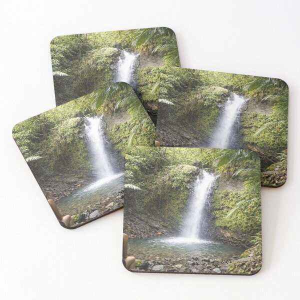 Item preview, In Awe at El Yunque Rainforest river waterfall designed and sold by www.elyunqueprints.store.