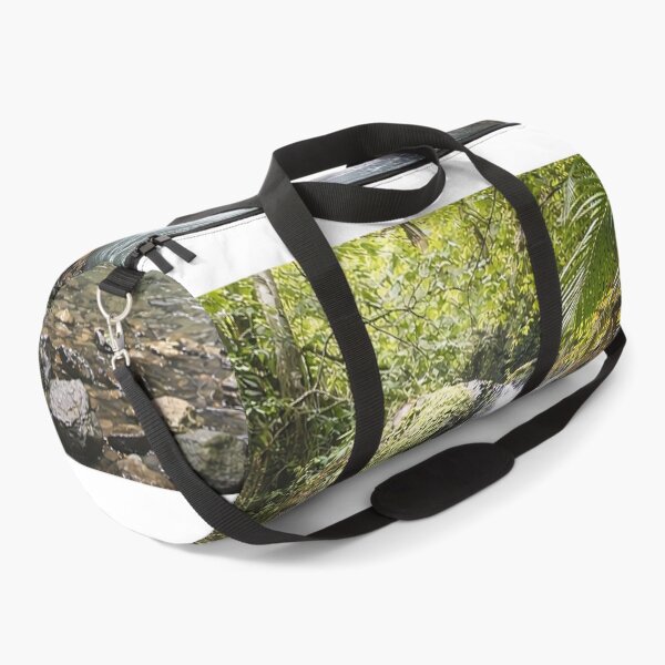 Item preview, In Awe at El Yunque Rainforest river waterfall designed and sold by www.elyunqueprints.store.