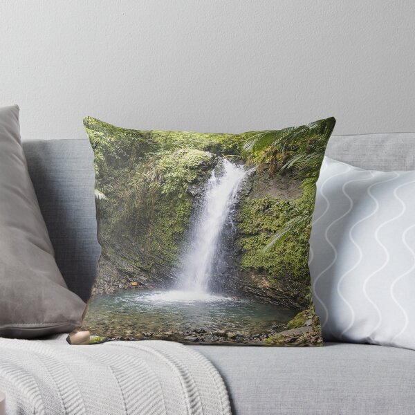 Item preview, In Awe at El Yunque Rainforest river waterfall designed and sold by www.elyunqueprints.store.