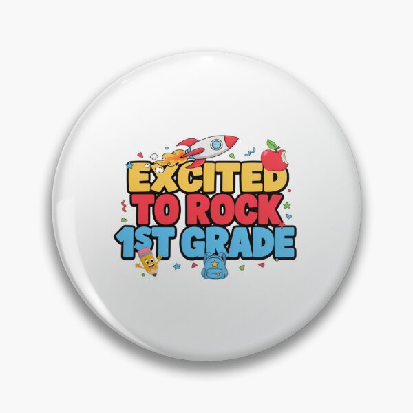Item preview, Excited for Primary Learning Year designed and sold by ColeLaniTrading.