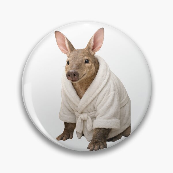 Item preview, Relaxing Bathrobe Aardvark designed and sold by Sillytoe.