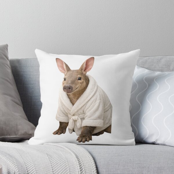 Item preview, Relaxing Bathrobe Aardvark designed and sold by Sillytoe.