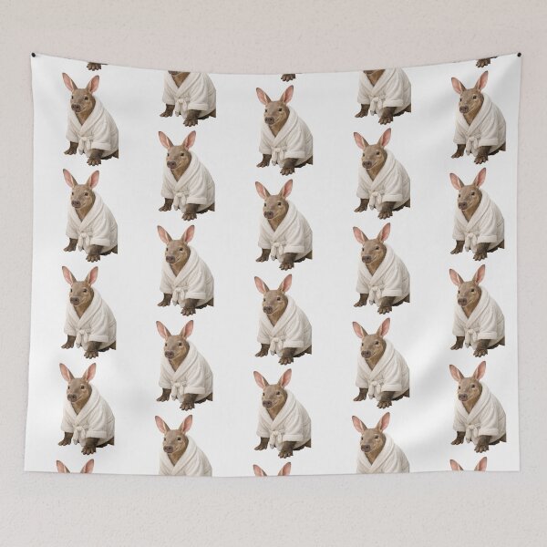 Item preview, Relaxing Bathrobe Aardvark designed and sold by Sillytoe.
