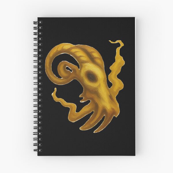 Item preview, Gothic Ram Skull Tattoo - Golden Ocher Edition designed and sold by Ideniquo.