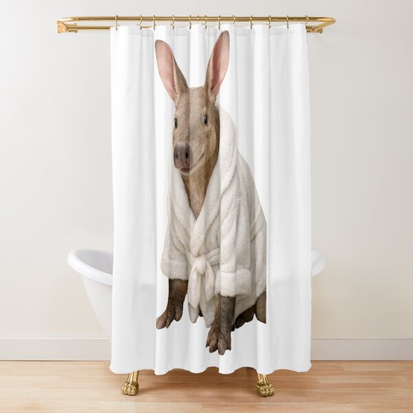 Item preview, Relaxing Bathrobe Aardvark designed and sold by Sillytoe.