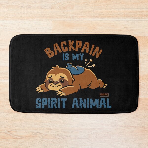 Item preview, Back Pain Is My Spirit Animal designed and sold by World Domination For Cats ®.