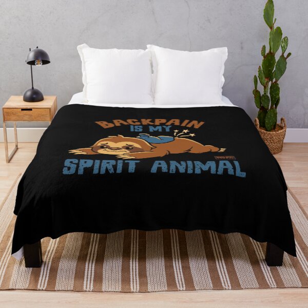 Item preview, Back Pain Is My Spirit Animal designed and sold by World Domination For Cats ®.