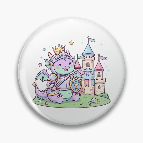 Item preview, Little Dragon Knight and Fantasy Castle designed and sold by ajamzbox.
