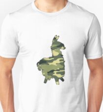 mimetic lama Slim Fit T-Shirt